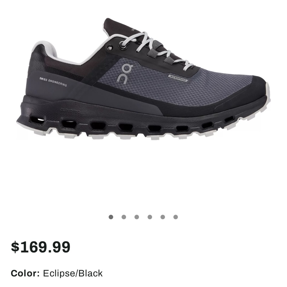 OnCloud cloudvista waterproof running shoes